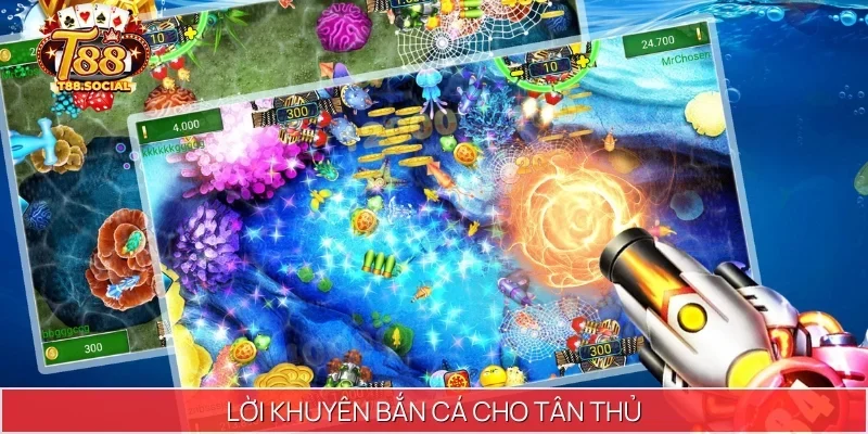 Cách chọn vũ khí bắn cá